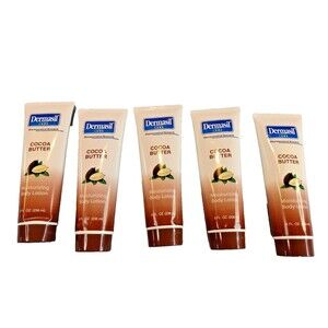 5 Dermasil COCOA BUTTER Moisturizing Body Lotion 8 FL OZ